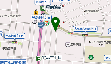 ファーマシィ薬局 宇品神田の地図画像