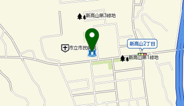 ファーマシィ薬局 病院前の地図画像