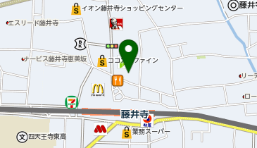 ファーマシィ薬局 藤井寺駅前の地図画像