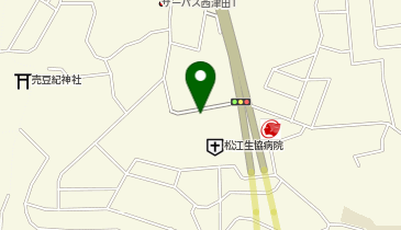 ファーマシィ薬局 松江センターの地図画像