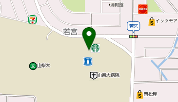 アイン薬局 山梨大病院店の地図画像