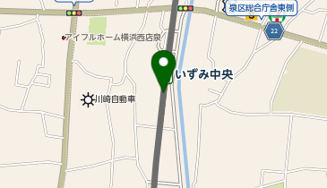 アイン薬局 いずみ中央店の地図画像