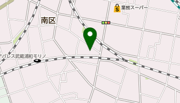 アイン薬局 中浦和店の地図画像