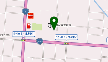 アイン薬局 倶知安店の地図画像
