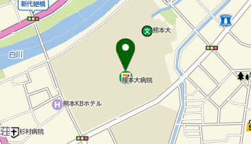 アイン薬局 熊大店の地図画像