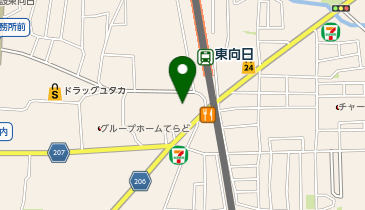 アイン薬局 東向日店の地図画像