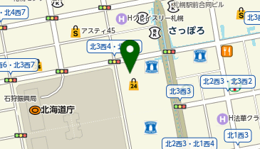 アイン薬局 札幌駅南口店の地図画像