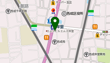 泉薬局 岸里店の地図画像