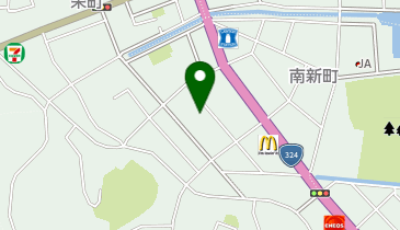 南新町薬局の地図画像