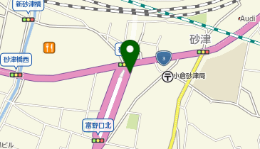 オーエス砂津薬局の地図画像