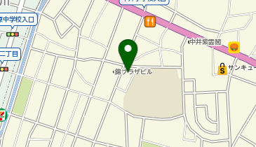 オーエス中井中央薬局の地図画像