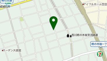 アイン薬局 柿の木坂店の地図画像