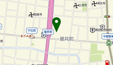 星井町薬局の地図画像