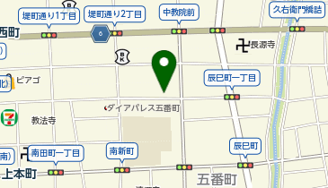 五番町薬局の地図画像