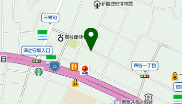 さくら薬局 四谷店の地図画像