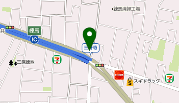 さくら薬局 谷原店の地図画像