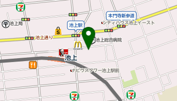 さくら薬局 池上店の地図画像