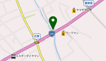 さくら薬局栃木氏家店の地図画像