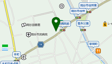 クラフトさくら薬局 岡谷店の地図画像