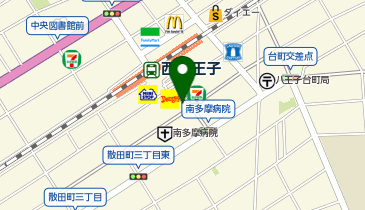 さくら薬局 西八王子店の地図画像