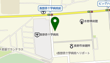 長野若里さくら薬局の地図画像