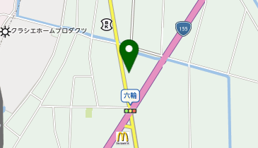 さくら薬局 愛知六輪店の地図画像