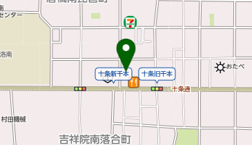 さくら薬局 京都十条店の地図画像