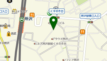 さくら薬局 所沢東口店の地図画像