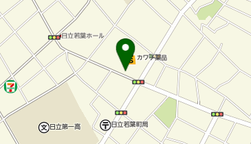 さくら薬局 日立若葉町店の地図画像