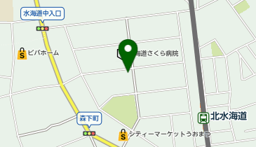 さくら薬局 水海道森下店の地図画像
