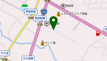 ライフくまとり薬局の地図画像