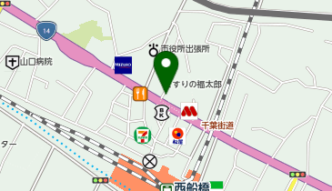 さくら薬局 西船橋北口店の地図画像