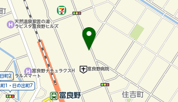 さくら薬局 富良野店の地図画像