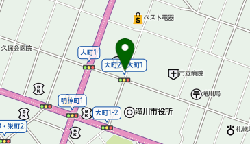 さくら薬局 滝川店の地図画像