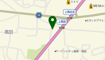 さくら薬局 長野高田店の地図画像
