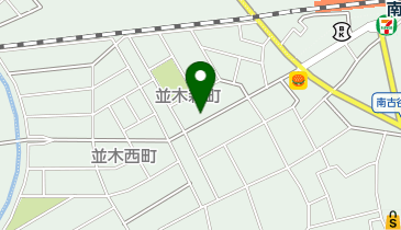 三愛薬局 並木新町店の地図画像