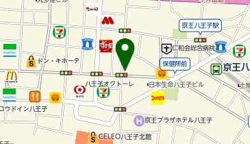 さくら薬局 八王子駅前店の地図画像