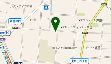 さくら薬局 上戸田店の地図画像