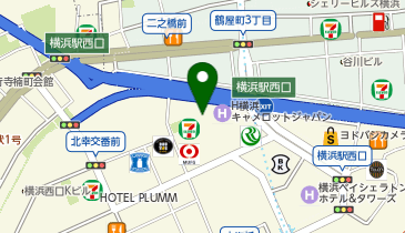 さくら薬局 横浜西口STビル店の地図画像