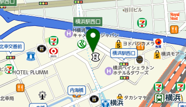 さくら薬局 横浜西口天理ビル店の地図画像