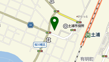 さくら薬局 土浦駅西口店の地図画像