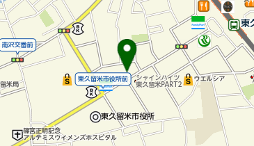 さくら薬局 東久留米本町店の地図画像