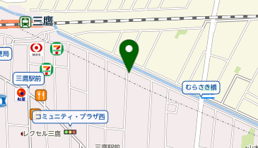 たま調剤薬局 下連雀店の地図画像