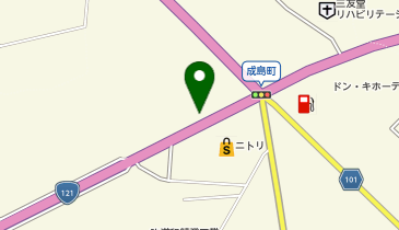さくら薬局 米沢成島店の地図画像