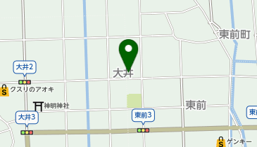 さくら薬局 大垣東前店の地図画像