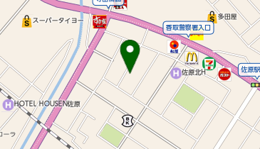 さくら薬局 香取北店の地図画像