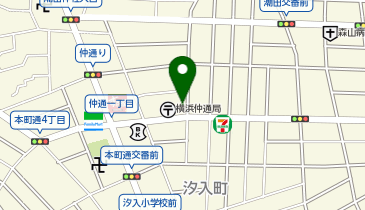 さくら薬局 横浜仲通店の地図画像