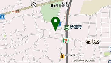 秋本薬局 妙蓮寺店の地図画像