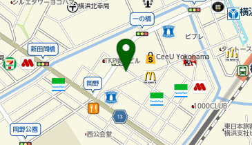秋本薬局 横浜西口店の地図画像