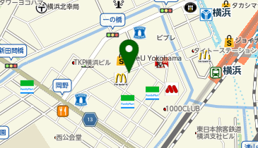 秋本薬局 横浜西口3号店の地図画像